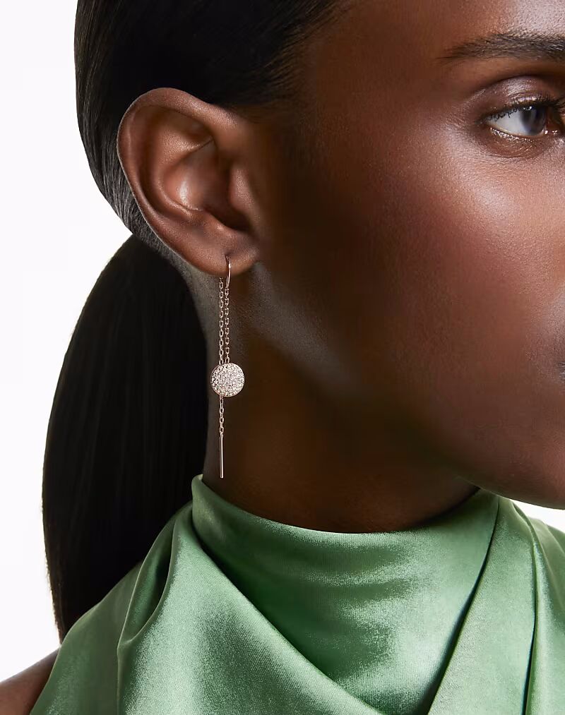 Серьги-подвески Meteora в розовом золоте Swarovski
Серьги-подвески Meteora в розовом золоте Swarovski