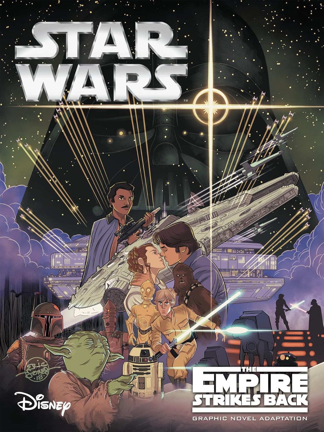 Star Wars: The Empire Strikes Back Graphic Novel Adaptation (Star Wars Movie Adaptations) (IDW Publishing)
Star Wars: The Empire Strikes Back Graphic Novel Adaptation (Star Wars Movie Adaptations) (IDW Publishing)
