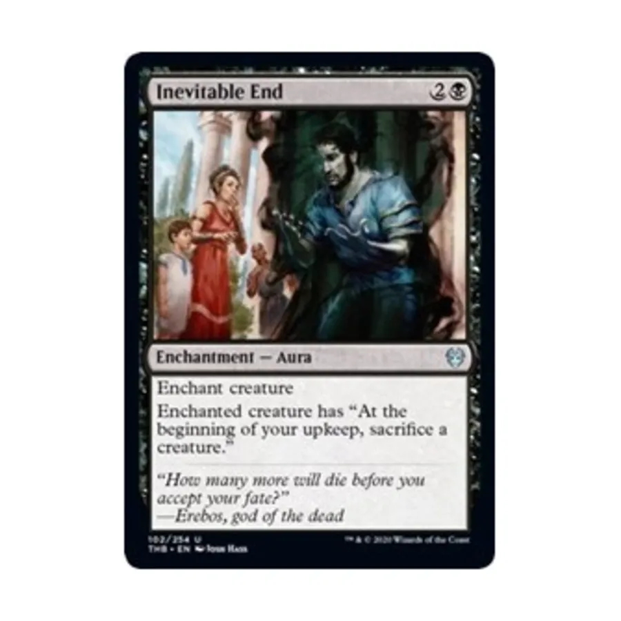 CCG Неизбежный конец (U), MTG - Theros Beyond Death
CCG Неизбежный конец (U), MTG - Theros Beyond Death