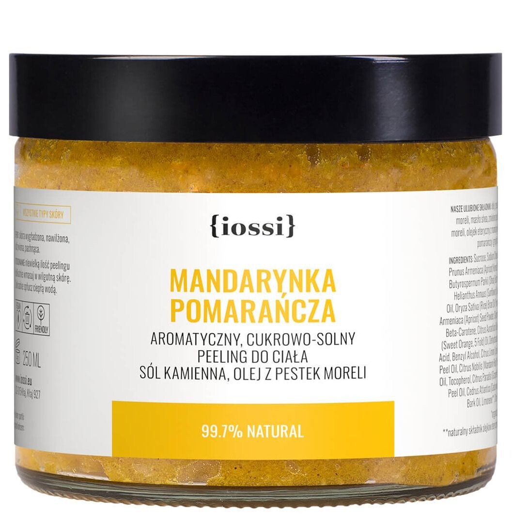 Скраб для тела Iossi Mandarynka Pomarańcza, 250 мл
Скраб для тела Iossi Mandarynka Pomarańcza, 250 мл