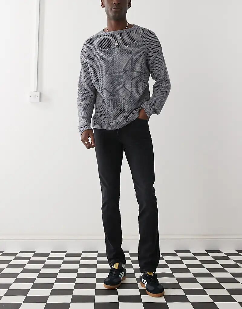 Джинсы облегающего кроя со средней посадкой и застежкой на кнопки черного цвета с эффектом дымки Dr Denim
Джинсы облегающего кроя со средней посадкой и застежкой на кнопки черного цвета с эффектом дымки Dr Denim