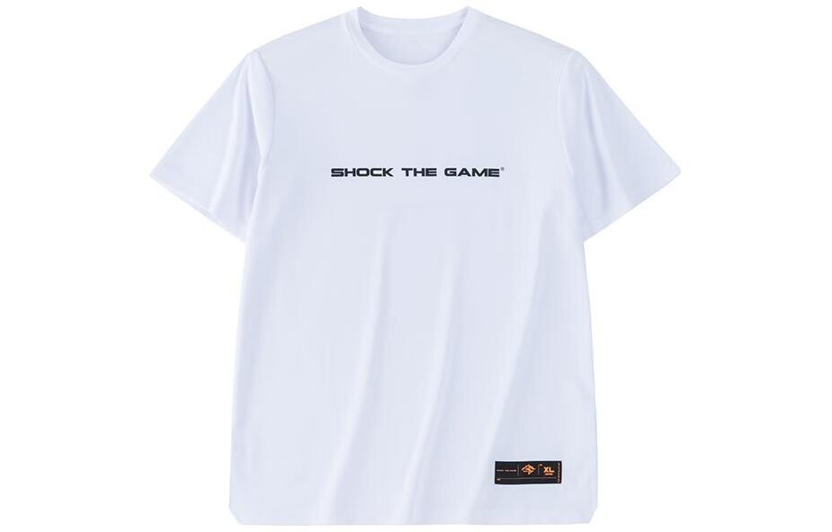 Футболка баскетбольная коллекция мужская белая Anta, белый 
Футболка баскетбольная коллекция мужская белая Anta, белый