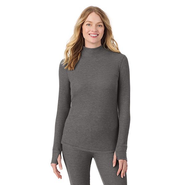 Женский уютный удлиненный топ с высоким воротником Cuddl Duds, Stone Grey Heather
Женский уютный удлиненный топ с высоким воротником Cuddl Duds, Stone Grey Heather