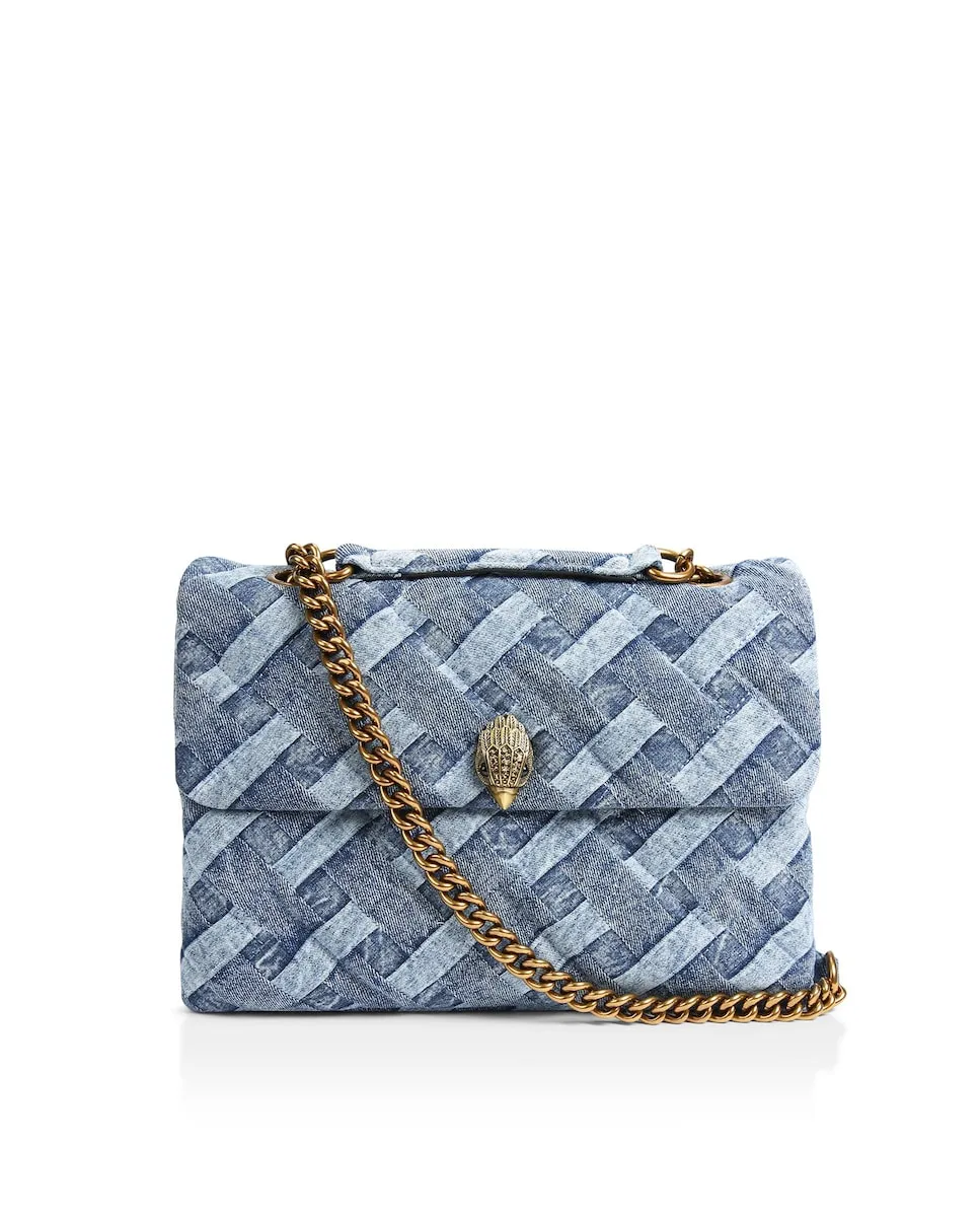 Женская сумка-бандо с клапаном на застежке и декоративной пряжкой Kurt Geiger, синий
Женская сумка-бандо с клапаном на застежке и декоративной пряжкой Kurt Geiger, синий