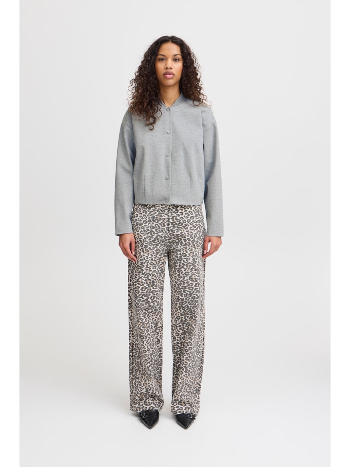 Куртка свободного кроя IXKATE серого меланжа ICHI
Куртка свободного кроя IXKATE серого меланжа ICHI