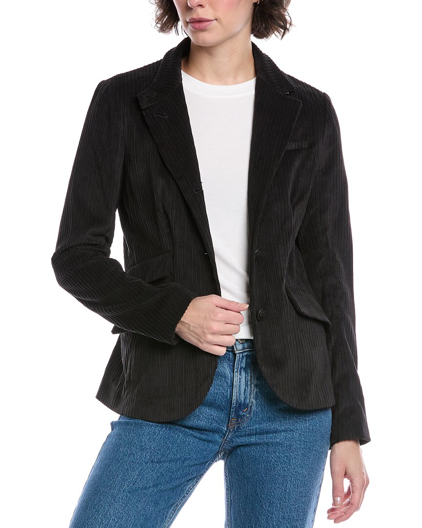 Rag & bone Слэйд Вельветовый Блейзер, черный 
Rag & bone Слэйд Вельветовый Блейзер, черный