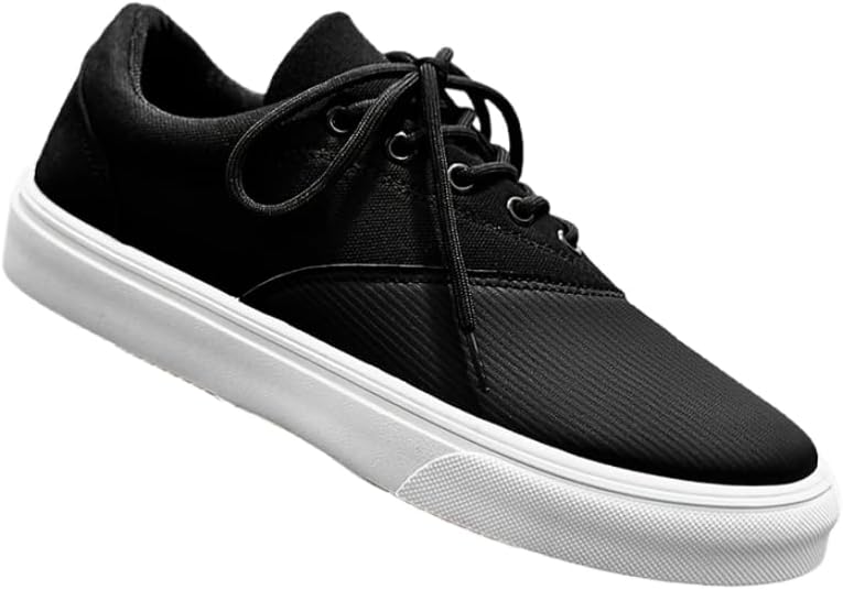 Мужские ретро-кэжуал спортивные кроссовки, с простой геометрической узорной тканевой поверхностью, низкие на шнуровке, подходят для походов и повседневной носки Hoalox, черный
Мужские ретро-кэжуал спортивные кроссовки, с простой геометрической узорной тканевой поверхностью, низкие на шнуровке, подходят для походов и повседневной носки Hoalox, черный