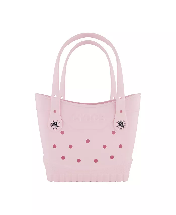 Маленькая классическая сумка-тоут Crocs, розовый
Маленькая классическая сумка-тоут Crocs, розовый