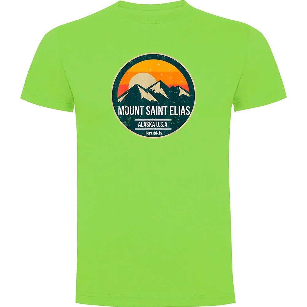 Футболка с коротким рукавом Kruskis Mount Saint Elias, зеленый 
Футболка с коротким рукавом Kruskis Mount Saint Elias, зеленый