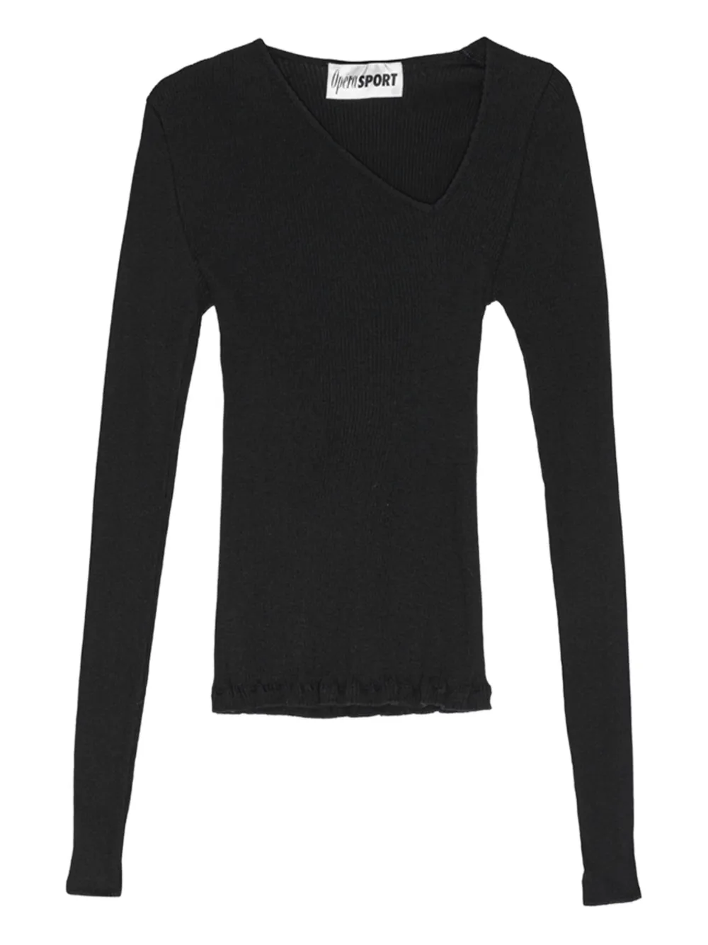 Асимметричный ребристый топ Eve OpéraSPORT, черный
Асимметричный ребристый топ Eve OpéraSPORT, черный