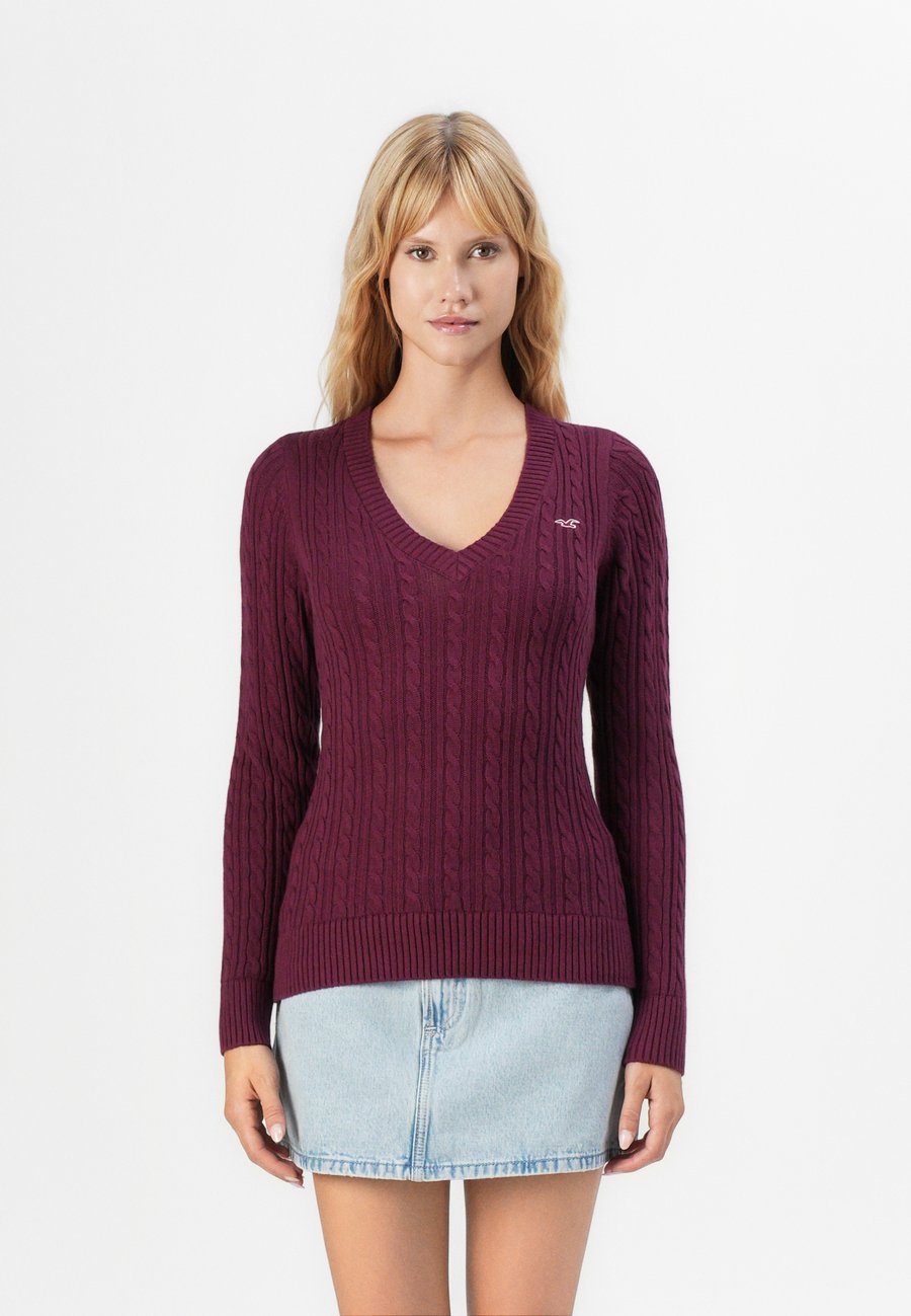 Джемпер Hollister Co. ICON V NECK , Dark Red
Джемпер Hollister Co. ICON V NECK , Dark Red