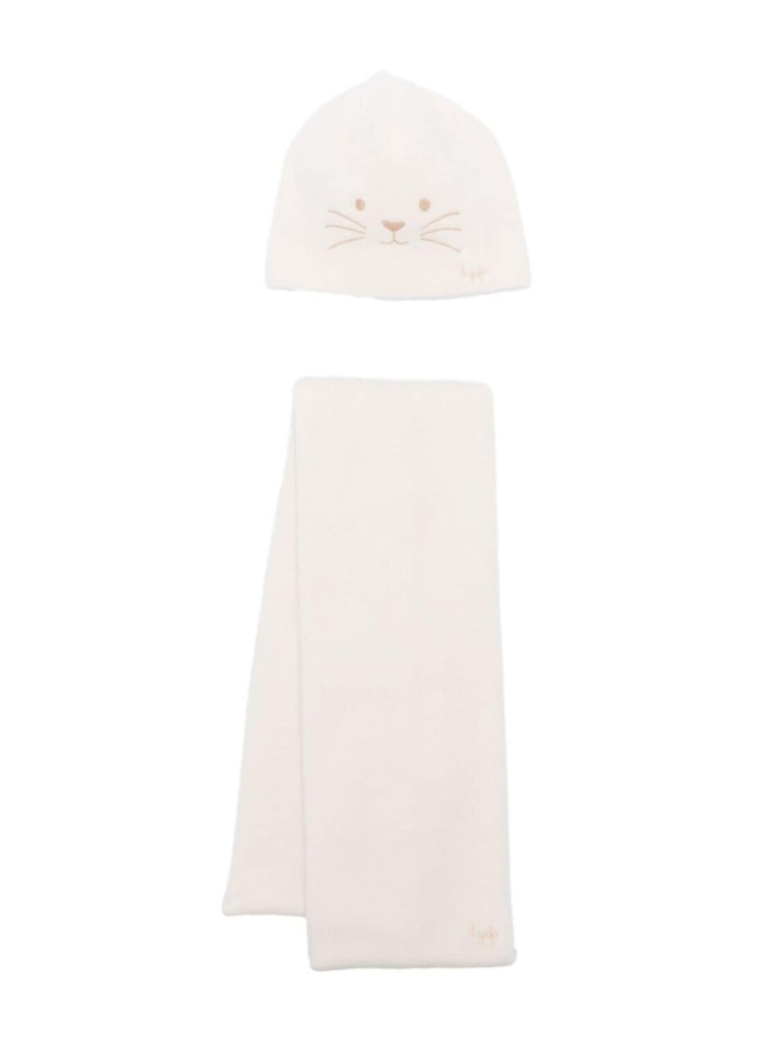 Il Gufo комплект шапок с вышитым логотипом, белый
Il Gufo комплект шапок с вышитым логотипом, белый