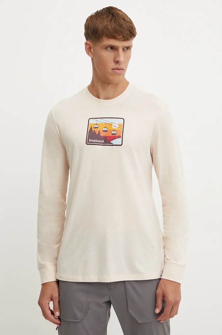 Спортивная куртка Smartwool с длинными рукавами для езды на гондоле, бежевый
Спортивная куртка Smartwool с длинными рукавами для езды на гондоле, бежевый