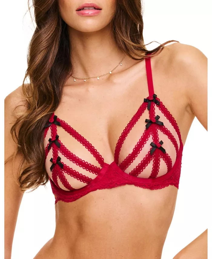 Женский бюстгальтер Aziza без подкладки с глубоким вырезом Adore Me, красный
Женский бюстгальтер Aziza без подкладки с глубоким вырезом Adore Me, красный