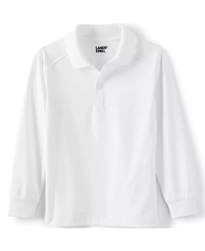 Школьная форма для девочек, рубашка поло с длинными рукавами Rapid Dry Lands' End, белый
Школьная форма для девочек, рубашка поло с длинными рукавами Rapid Dry Lands' End, белый