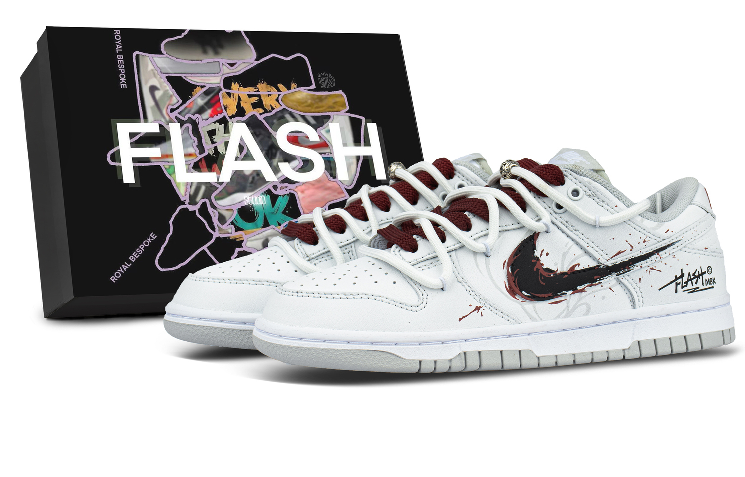 Nike Данк Флауэр Спирит, в коробке, противоскользящие низкие скейтерские кроссовки унисекс серо-белые, цвет Gray White
Nike Данк Флауэр Спирит, в коробке, противоскользящие низкие скейтерские кроссовки унисекс серо-белые, цвет Gray White