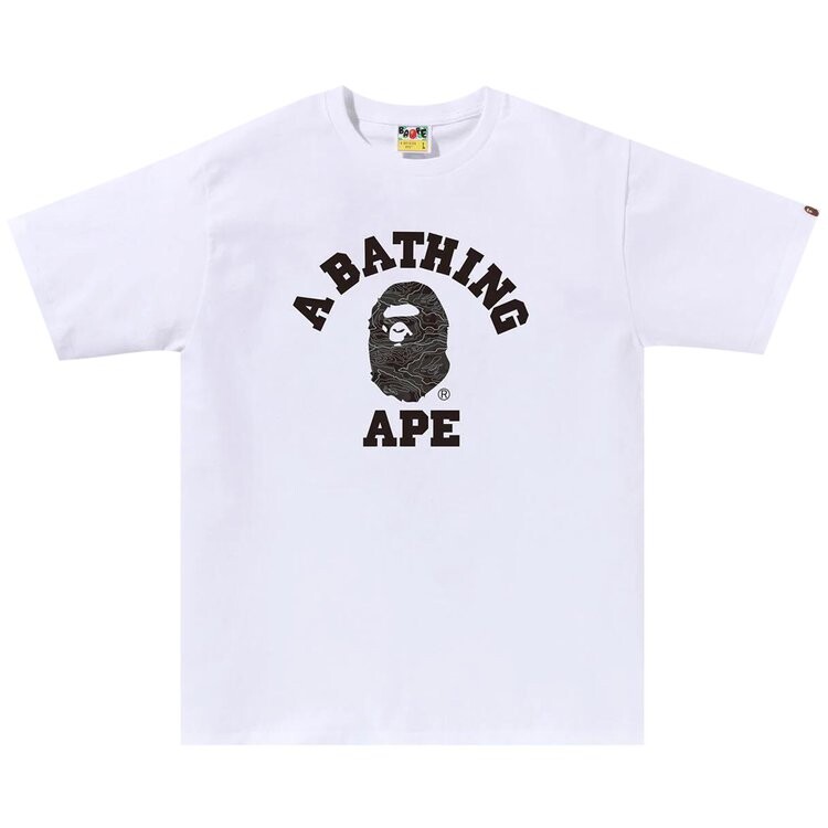 Футболка BAPE Layered Line Camo College 'White/Black', белый
Футболка BAPE Layered Line Camo College 'White/Black', белый