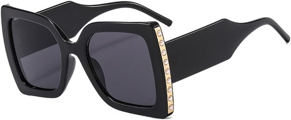 Большие солнцезащитные очки для женщин, двухцветные, с широкими дужками, мужские, с защитой от УФ-излучения UV400, для занятий спортом на открытом воздухе и верховой езды UYPTK, Black Grey
Большие солнцезащитные очки для женщин, двухцветные, с широкими дужками, мужские, с защитой от УФ-излучения UV400, для занятий спортом на открытом воздухе и верховой езды UYPTK, Black Grey