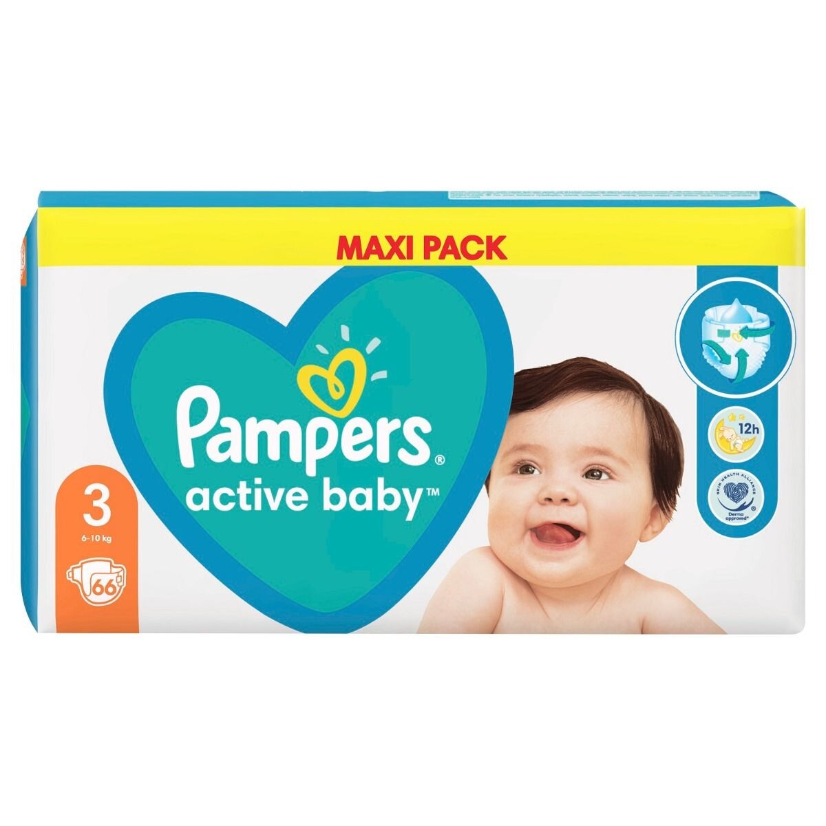 Одноразовые подгузники для детей Pampers Active Baby 3, 66 шт
Одноразовые подгузники для детей Pampers Active Baby 3, 66 шт