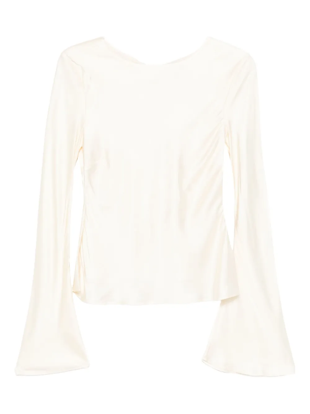 Блузка с длинными рукавами Ganni, бежевый
Блузка с длинными рукавами Ganni, бежевый