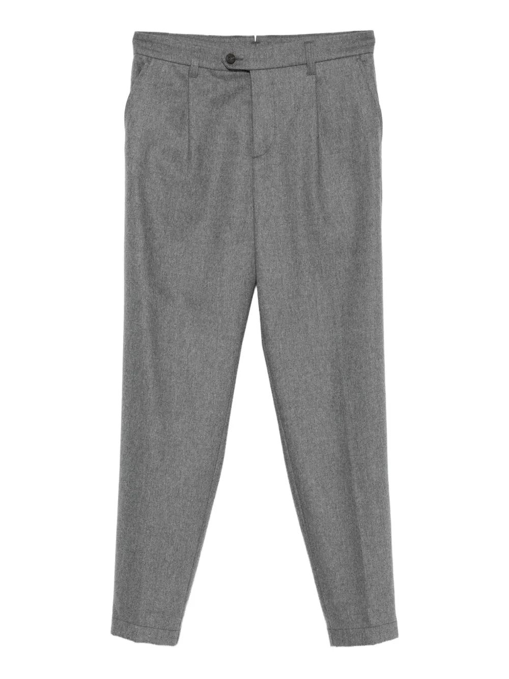 Брюки из шерсти в складку Eleventy, серый 
Брюки из шерсти в складку Eleventy, серый