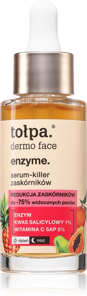 Ферментная сыворотка для лица Dermo против черных точек Tołpa, 30 мл
Ферментная сыворотка для лица Dermo против черных точек Tołpa, 30 мл