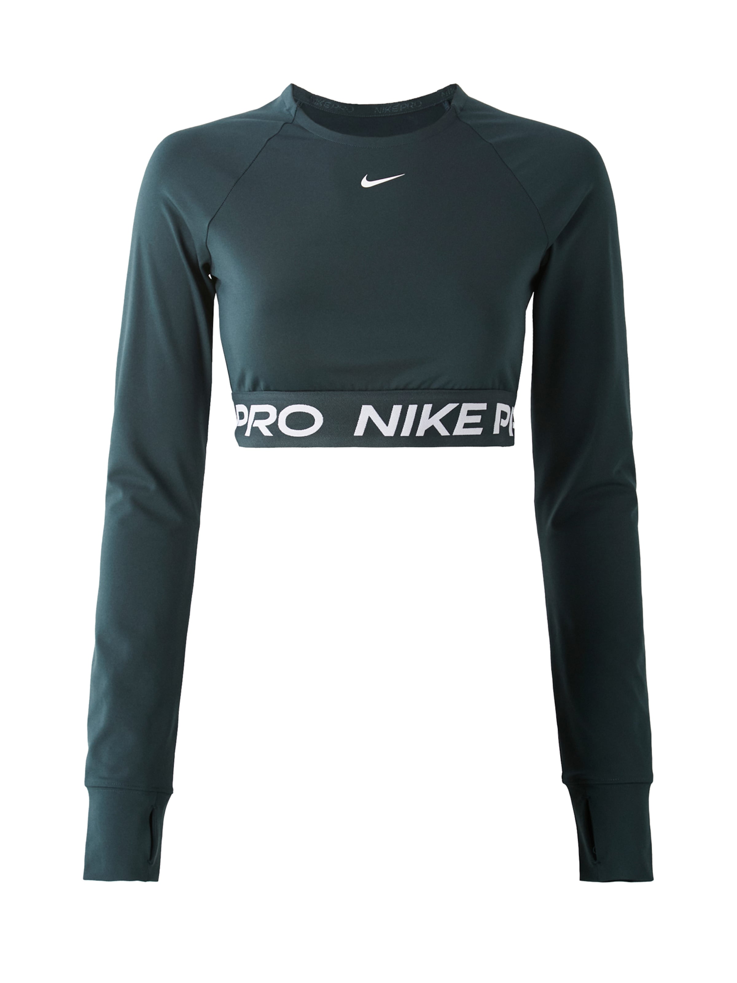 NIKE Футболка 'PRO' для тренировок в темно-зеленом цвете
NIKE Футболка 'PRO' для тренировок в темно-зеленом цвете