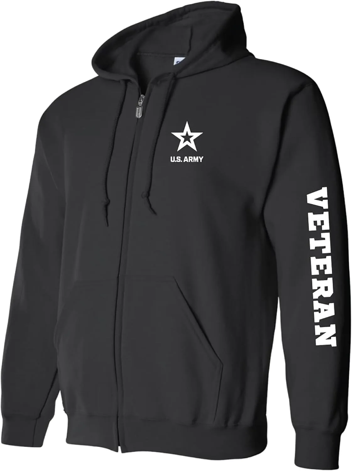 Толстовка с капюшоном Zerogravitee на молнии, принт Army Veteran White Sleeve
Толстовка с капюшоном Zerogravitee на молнии, принт Army Veteran White Sleeve