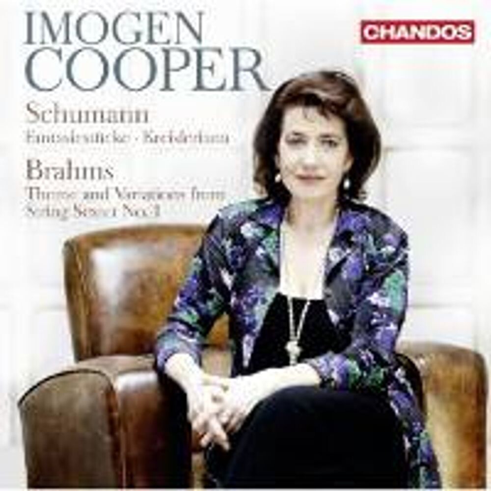 Диск CD Schumann: Fantasiestücke, Kreisleriana - Brahms: Theme & Variations from String Sextet No. 1 - Imogen Cooper
Диск CD Schumann: Fantasiestücke, Kreisleriana - Brahms: Theme & Variations from String Sextet No. 1 - Imogen Cooper
