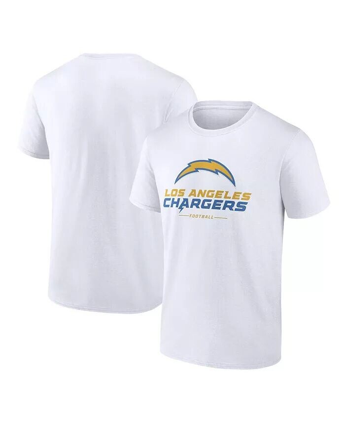 Мужская белая футболка Los Angeles Chargers Team Lockup Fanatics, белый
Мужская белая футболка Los Angeles Chargers Team Lockup Fanatics, белый