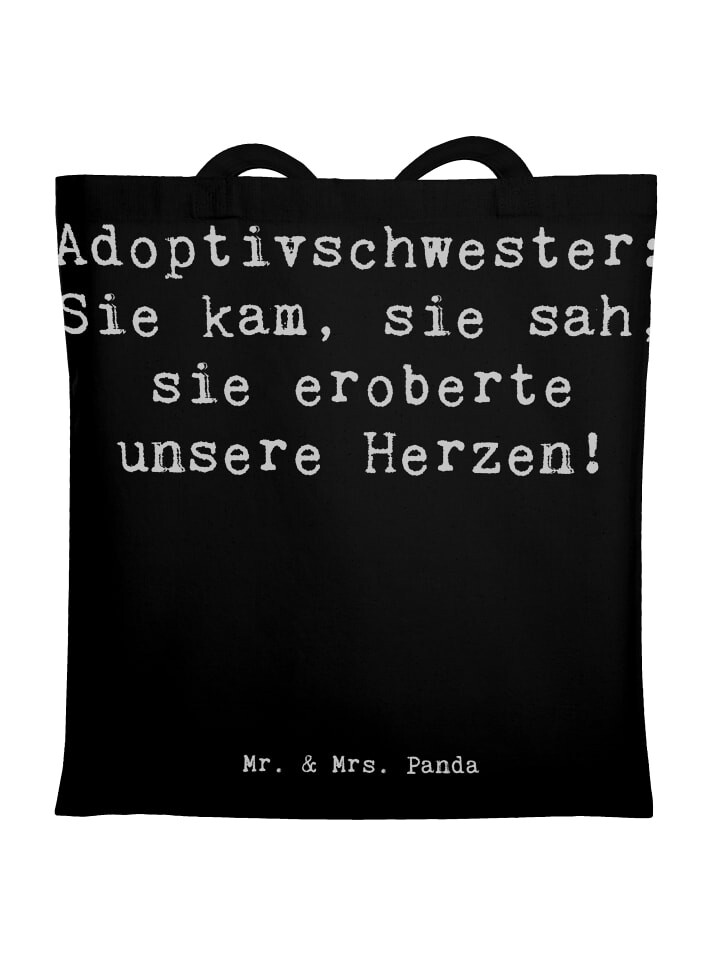 Сумка для переноски Mr & Mrs Panda Adoptivschwester Herz, черный
Сумка для переноски Mr & Mrs Panda Adoptivschwester Herz, черный