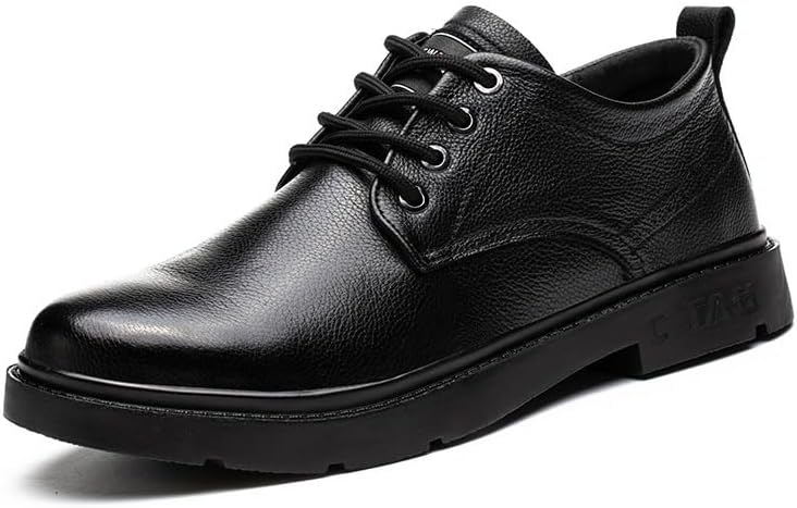 Мужские кожаные оксфорды с металлическим носком, шнуровкой и нескользящей подошвой, удобная рабочая обувь Generic, черный
Мужские кожаные оксфорды с металлическим носком, шнуровкой и нескользящей подошвой, удобная рабочая обувь Generic, черный