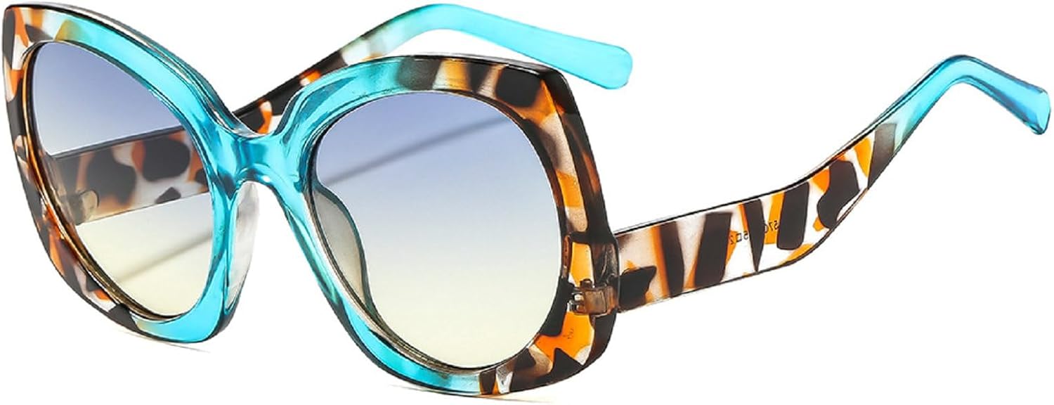 Большие солнцезащитные очки «кошачий глаз» для женщин и мужчин, в стиле ретро 90-х, с градиентным переходом цвета, модные солнцезащитные очки для женщин mincl, Leopard Blue
Большие солнцезащитные очки «кошачий глаз» для женщин и мужчин, в стиле ретро 90-х, с градиентным переходом цвета, модные солнцезащитные очки для женщин mincl, Leopard Blue