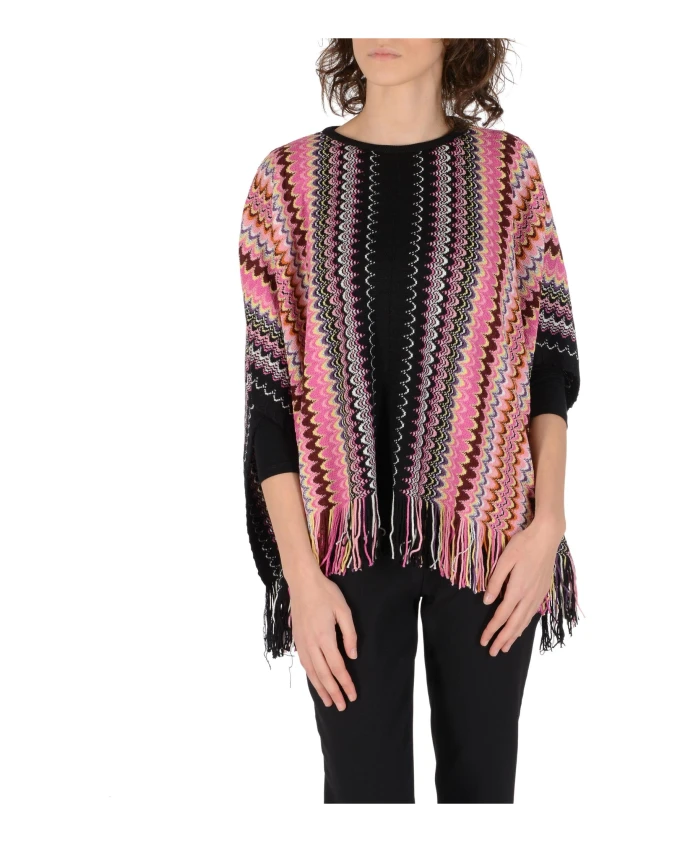 Красочное пончо Missoni, мультиколор 
Красочное пончо Missoni, мультиколор