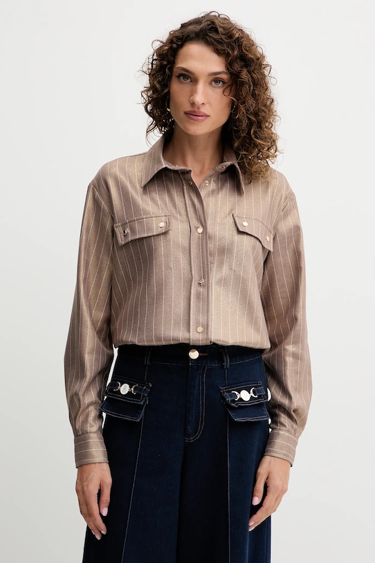 Рубашка Fracomina, бежевый
Рубашка Fracomina, бежевый