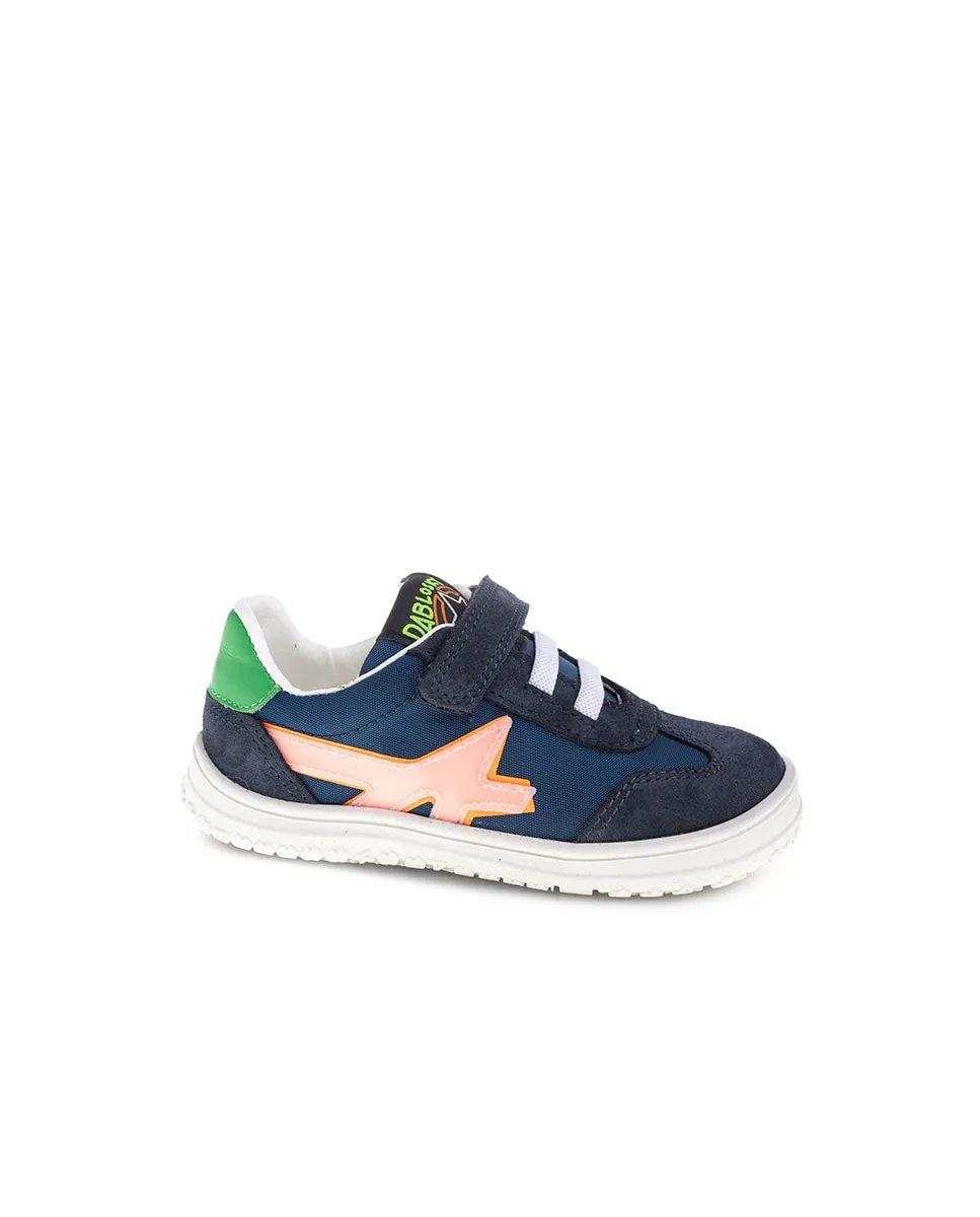 Детские кожаные и текстильные кеды на липучках Pablosky, темно-синий
Детские кожаные и текстильные кеды на липучках Pablosky, темно-синий