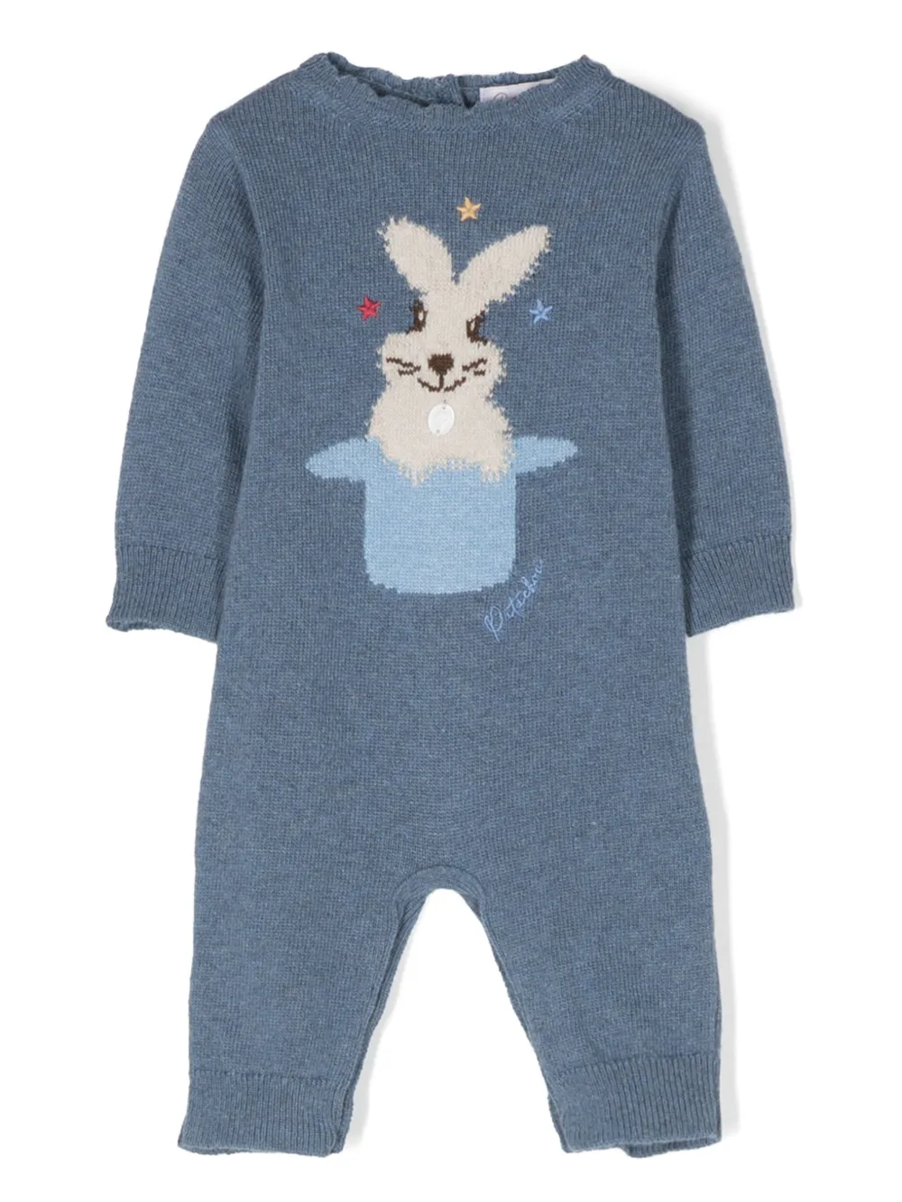 Джемпер вязки интарсия с узором Patachou, синий
Джемпер вязки интарсия с узором Patachou, синий