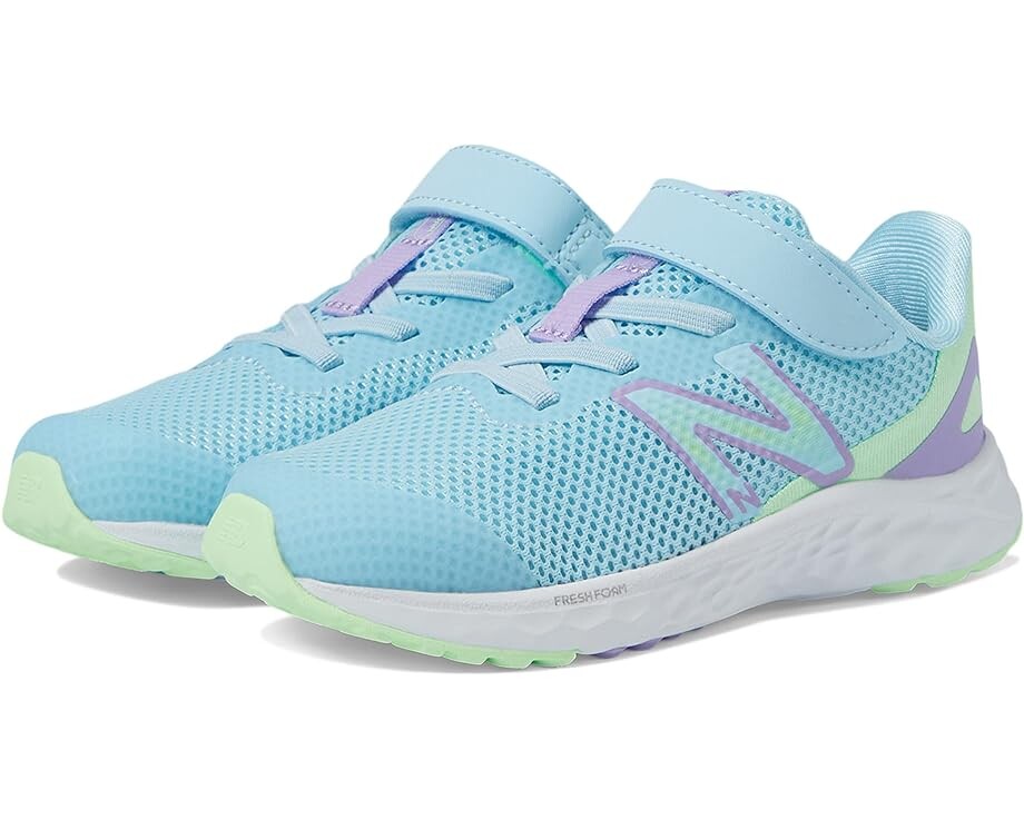 Кроссовки New Balance Fresh Foam Arishi v4 Bungee Lace with Hook-and-Loop Top Strap, цвет Blue/Green Aura
Кроссовки New Balance Fresh Foam Arishi v4 Bungee Lace with Hook-and-Loop Top Strap, цвет Blue/Green Aura