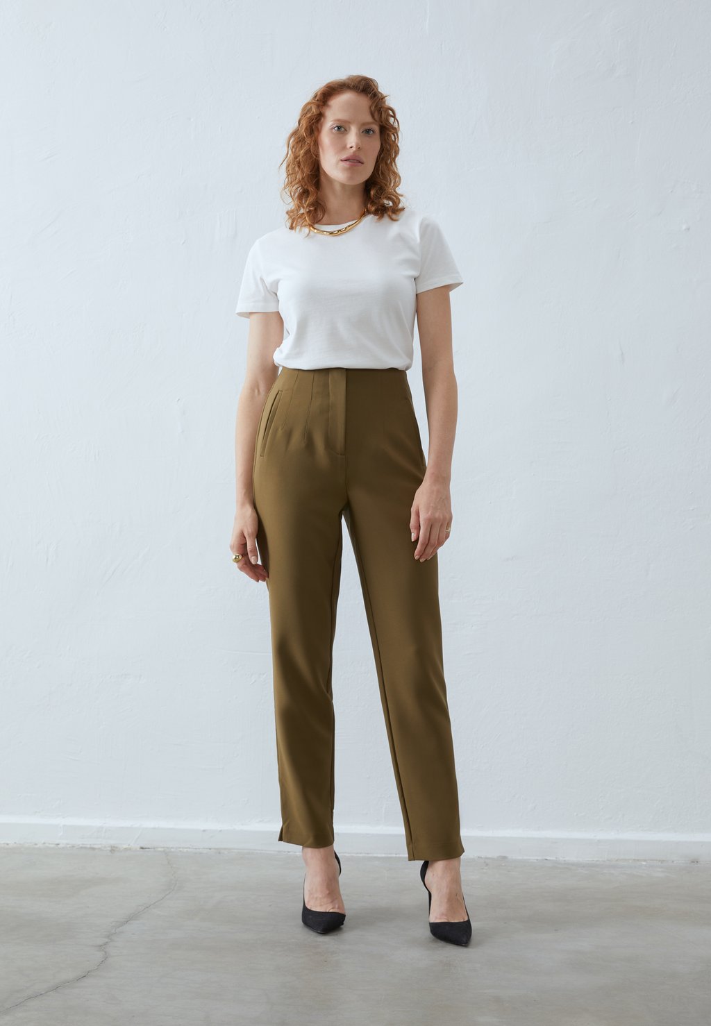 Брюки Anna Field, хаки
Брюки Anna Field, хаки