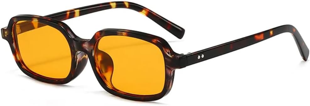 Солнцезащитные очки для мужчин и женщин - защита UV400 - прозрачная оправа с небольшими заклепками конфетных цветов для занятий спортом на открытом воздухе и вождения DSVIGF, Leopard Orange
Солнцезащитные очки для мужчин и женщин - защита UV400 - прозрачная оправа с небольшими заклепками конфетных цветов для занятий спортом на открытом воздухе и вождения DSVIGF, Leopard Orange