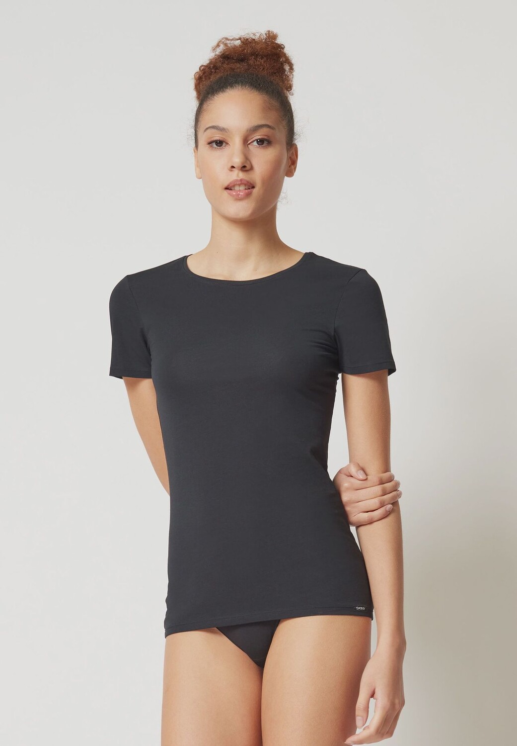 Женская футболка Every Day in Cotton с круглым вырезом SKINY, черный
Женская футболка Every Day in Cotton с круглым вырезом SKINY, черный