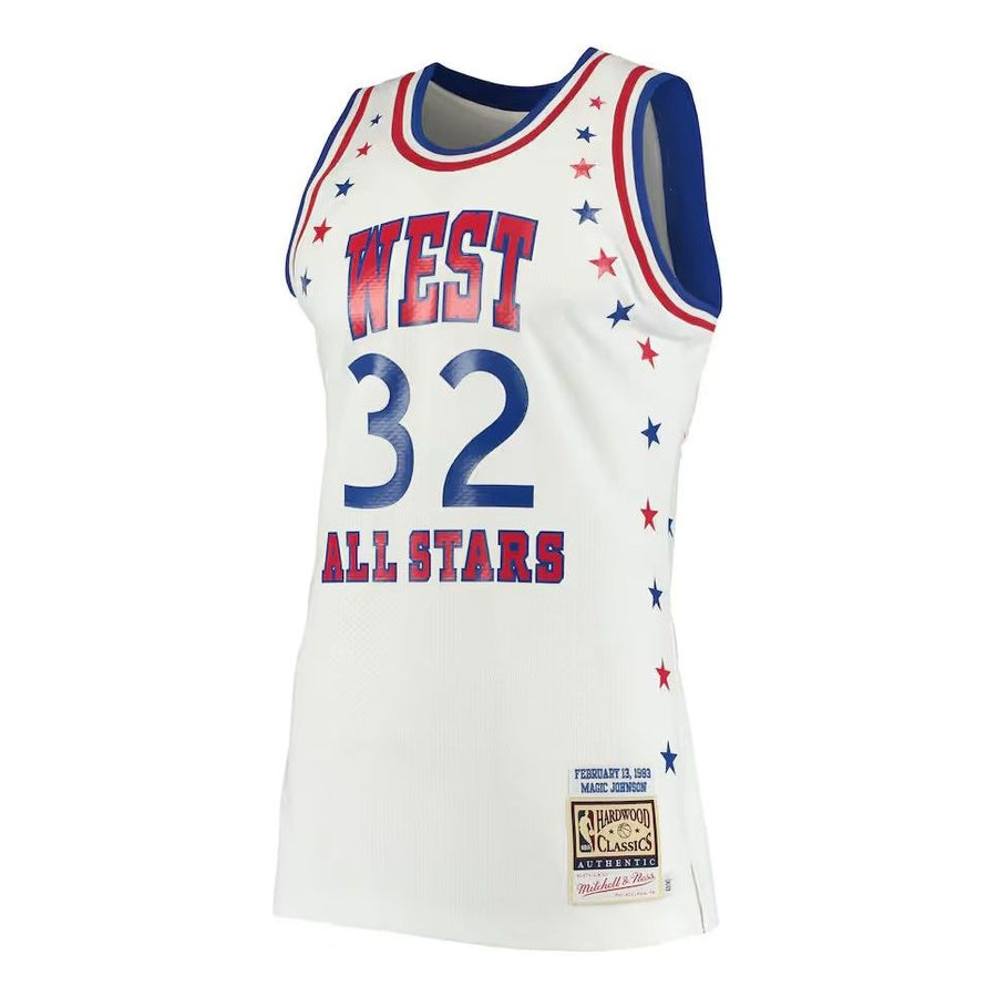 Джерси Mitchell & Ness x NBA 1983 All Star Jersey 'Magic Johnson 32', белый
Джерси Mitchell & Ness x NBA 1983 All Star Jersey 'Magic Johnson 32', белый