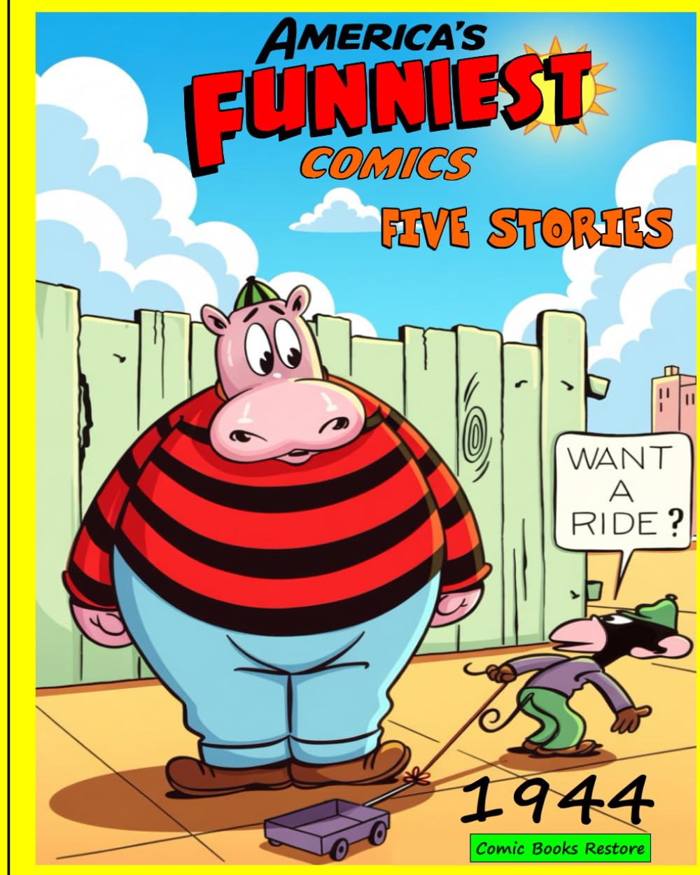 America's Funniest Comics: Five stories from 1944 (Independently published)
America's Funniest Comics: Five stories from 1944 (Independently published)