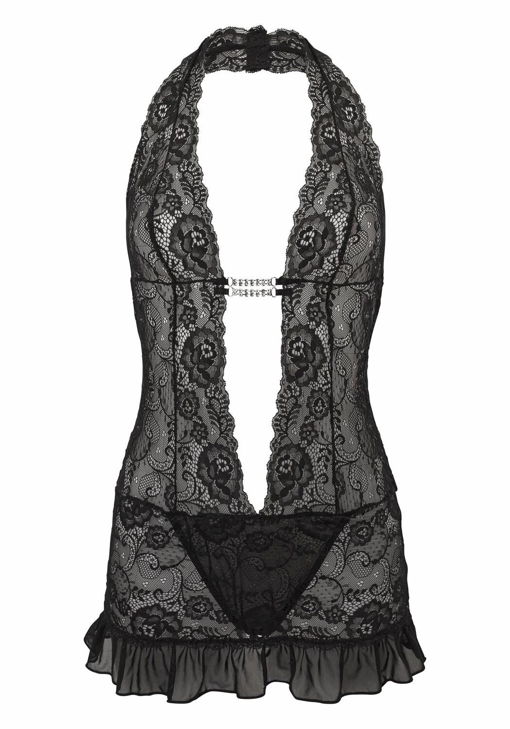 Боди LASCANA Neckholder, черный
Боди LASCANA Neckholder, черный