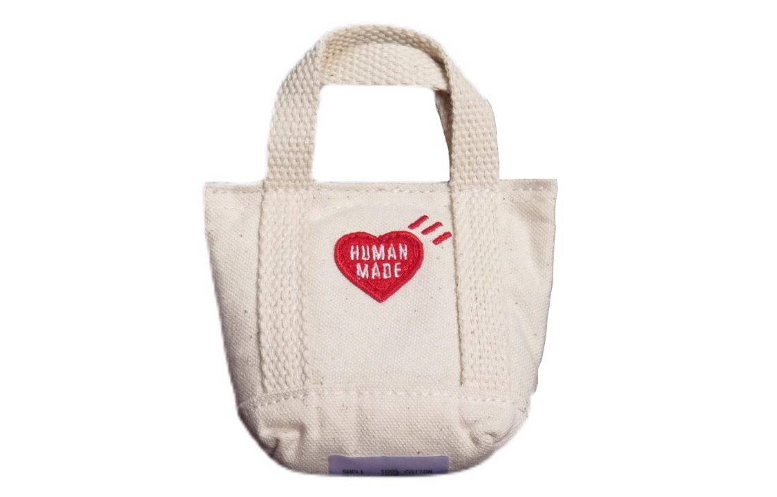 HUMAN MADE Хлопковая подвеска унисекс белая, White
HUMAN MADE Хлопковая подвеска унисекс белая, White