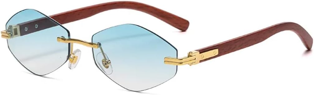 Роскошные тренды: металлические безободковые солнцезащитные очки неправильной квадратной формы для женщин, модные градиентные очки для мужчин, панк-очки с защитой от УФ-излучения UV400 TVTBBVV, Gold-green
Роскошные тренды: металлические безободковые солнцезащитные очки неправильной квадратной формы для женщин, модные градиентные очки для мужчин, панк-очки с защитой от УФ-излучения UV400 TVTBBVV, Gold-green