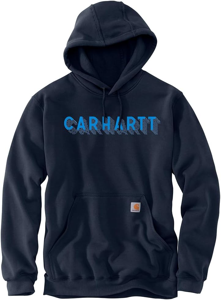 Толстовка Carhartt Men's Rain Defender Loose Fit Midweight Logo Graphic, New Navy
Толстовка Carhartt Men's Rain Defender Loose Fit Midweight Logo Graphic, New Navy