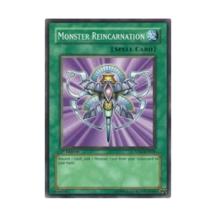 CCG Реинкарнация монстра (обычная), Yu-Gi-Oh - Structure Deck - Yu-Gi-Oh! 5D's 1 - Singles
CCG Реинкарнация монстра (обычная), Yu-Gi-Oh - Structure Deck - Yu-Gi-Oh! 5D's 1 - Singles