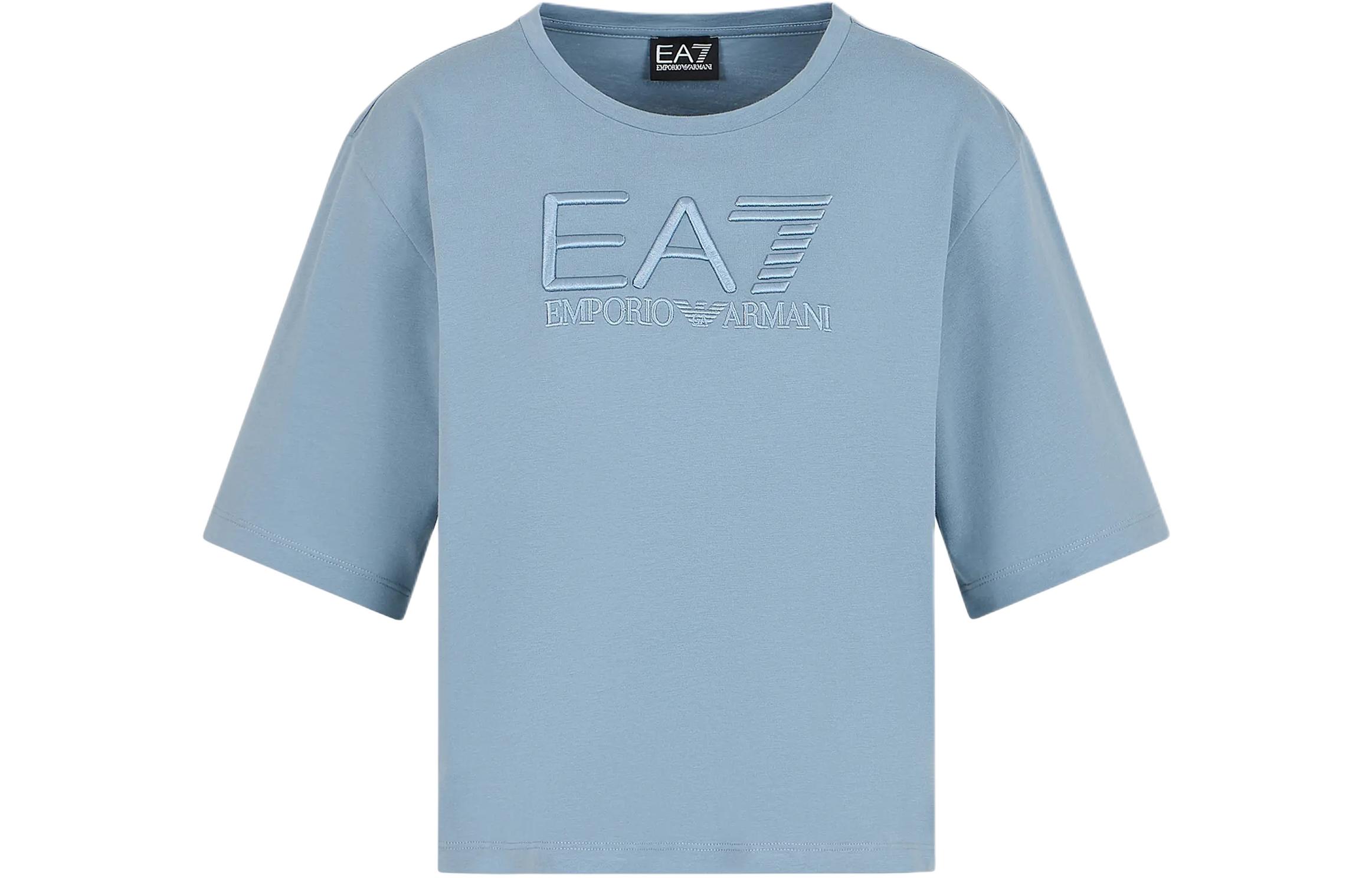 Футболка EA7 SS24 с рукавом дроп-шиoulder женская EMPORIO ARMANI, синий
Футболка EA7 SS24 с рукавом дроп-шиoulder женская EMPORIO ARMANI, синий