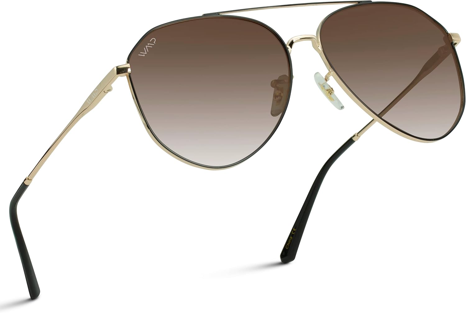 Поляризованные солнцезащитные очки-авиаторы WearMe Pro для женщин и мужчин | Защита от УФ-излучения | Светоотражающие линзы | Розовые, синие, черные авиаторы, Gold-black Frame / Brown Lens
Поляризованные солнцезащитные очки-авиаторы WearMe Pro для женщин и мужчин | Защита от УФ-излучения | Светоотражающие линзы | Розовые, синие, черные авиаторы, Gold-black Frame / Brown Lens